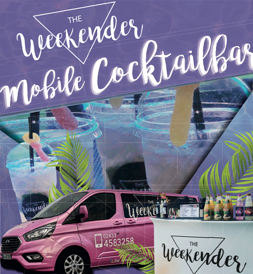 Mobile Cocktailbar von The Weekender
