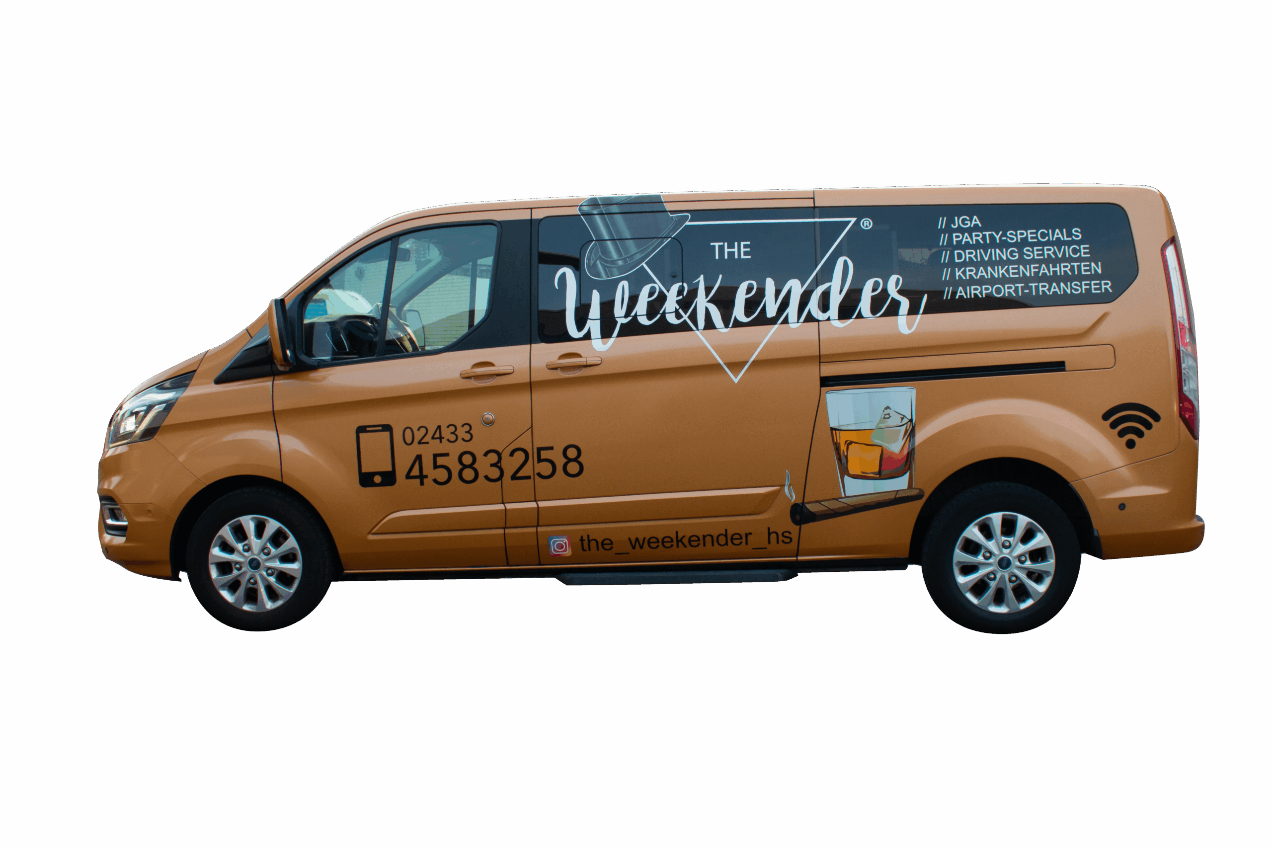The Weekender Partybus Gold in Heinsberg